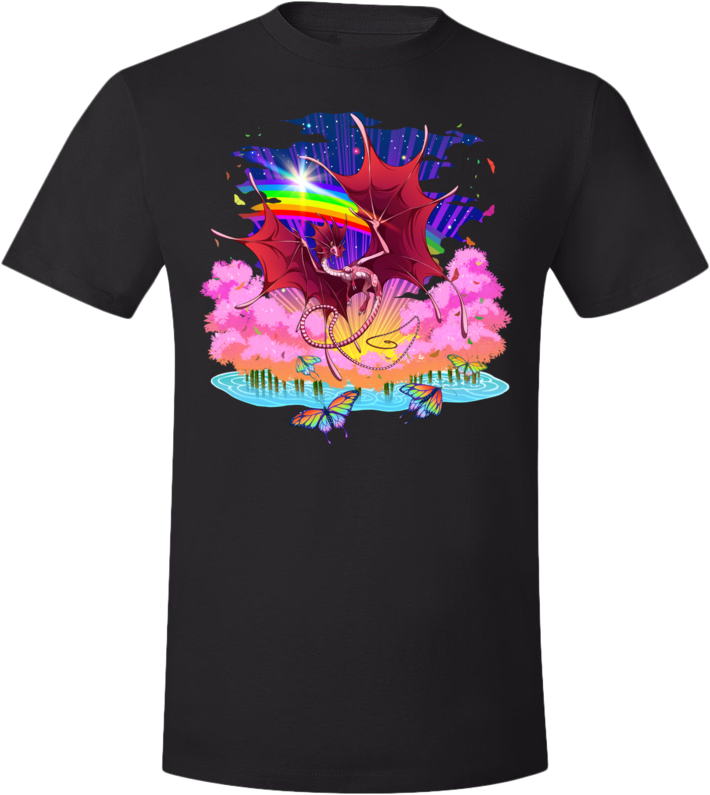 Back to School Fae Tee (Unisex) from Flight Rising - Webcomic Merchandise 