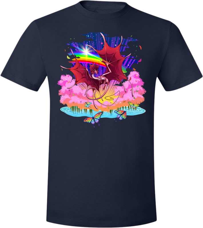Back to School Fae Tee (Unisex) from Flight Rising - Webcomic Merchandise 