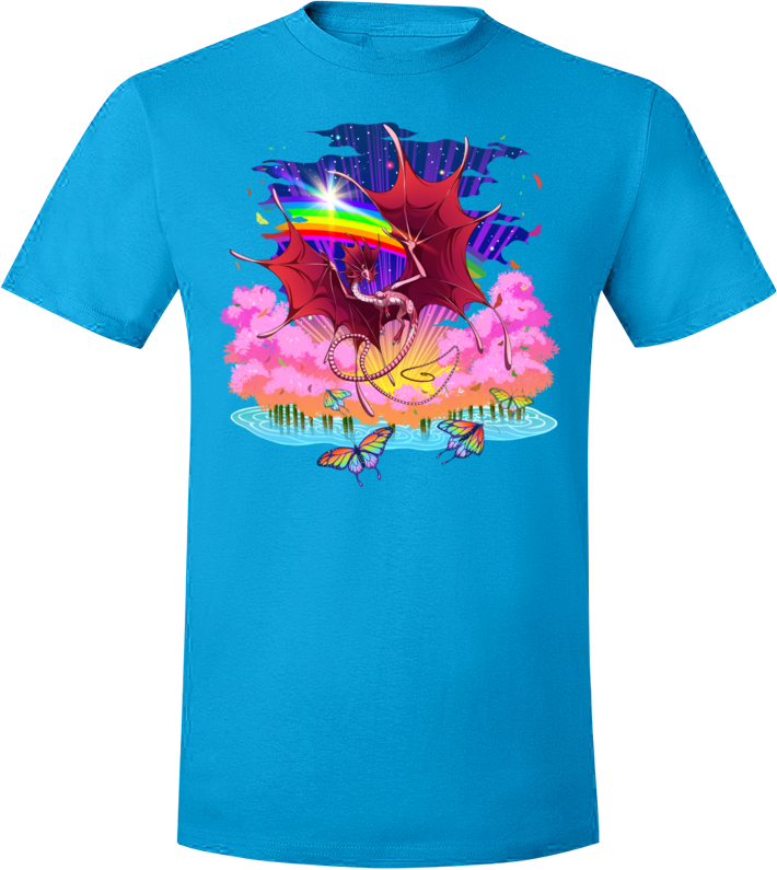 Back to School Fae Tee (Unisex) from Flight Rising - Webcomic Merchandise 