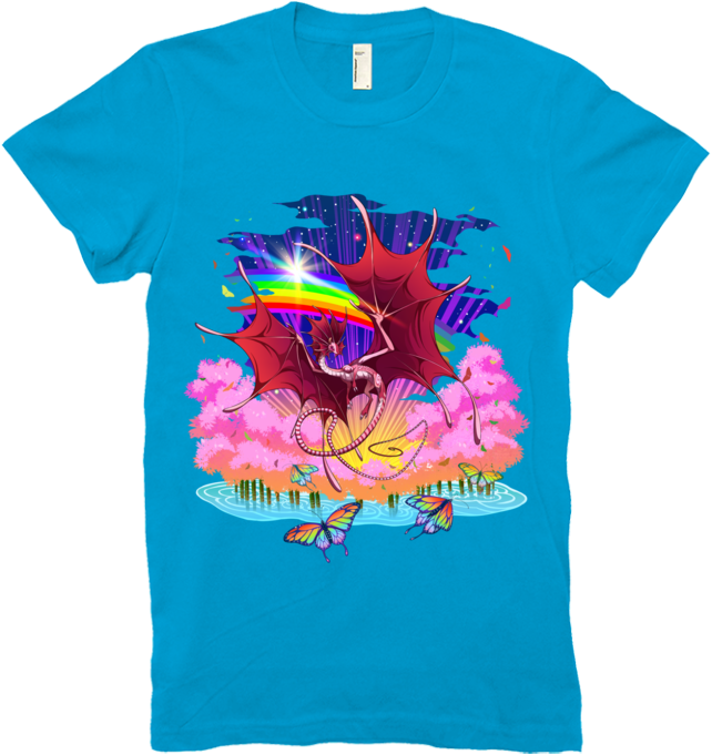 Back to School Fae Tee (Women's) from Flight Rising - Webcomic Merchandise 