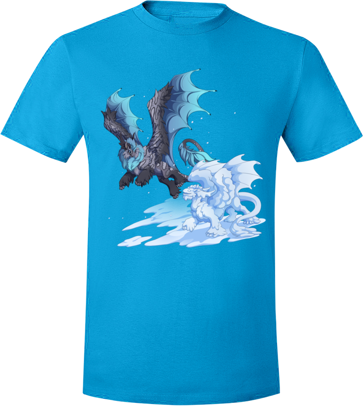 Snow Day Tee (Unisex) from Flight Rising - Webcomic Merchandise 
