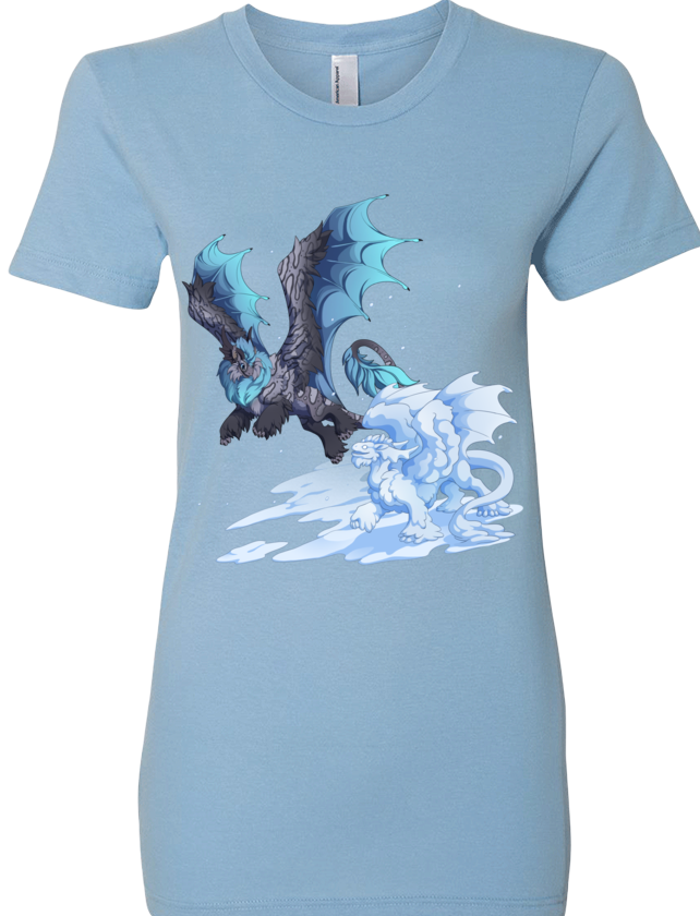 Snow Day Tee (Women's) from Flight Rising - Webcomic Merchandise 