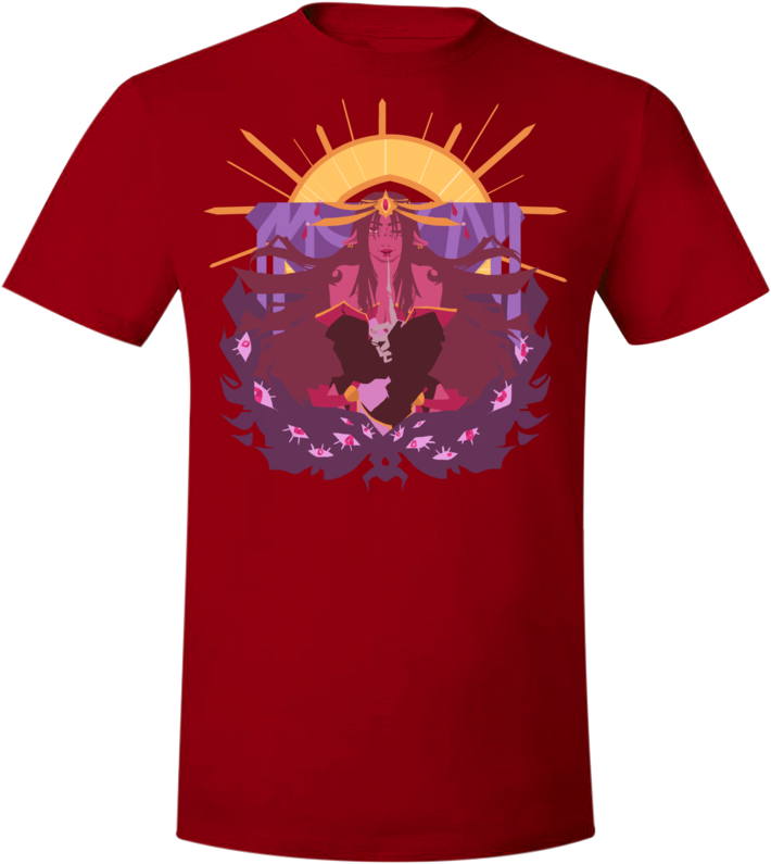 Death, Medium, Star Tee from Ghost Junk Sickness - Webcomic Merchandise 