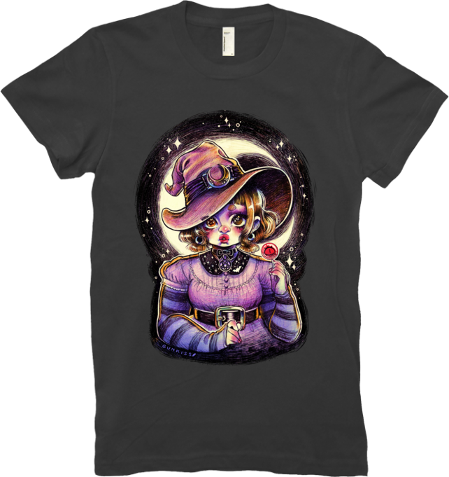 Witchy Tee (Women's) from Gunkiss - Webcomic Merchandise 