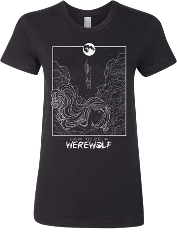 Malaya's Werewolf Headspace T-Shirt (Women's, Dark)