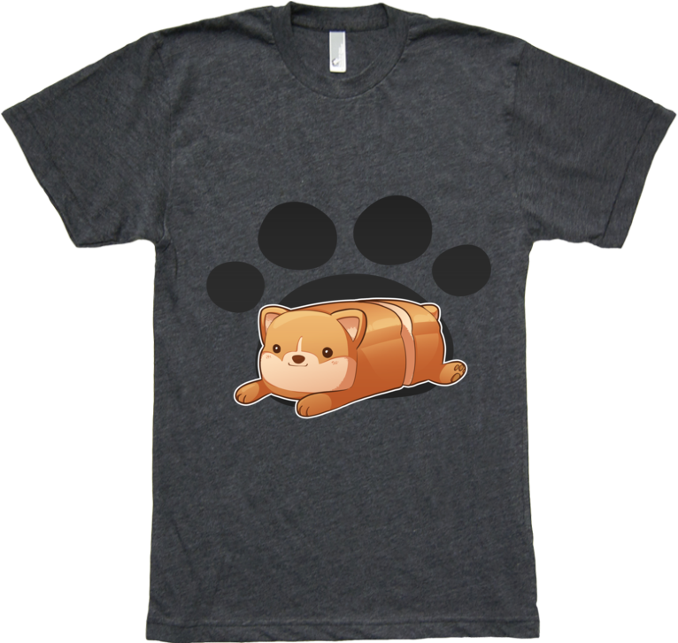 Corgi Loaf Shirt from Mary Cagle - Webcomic Merchandise 