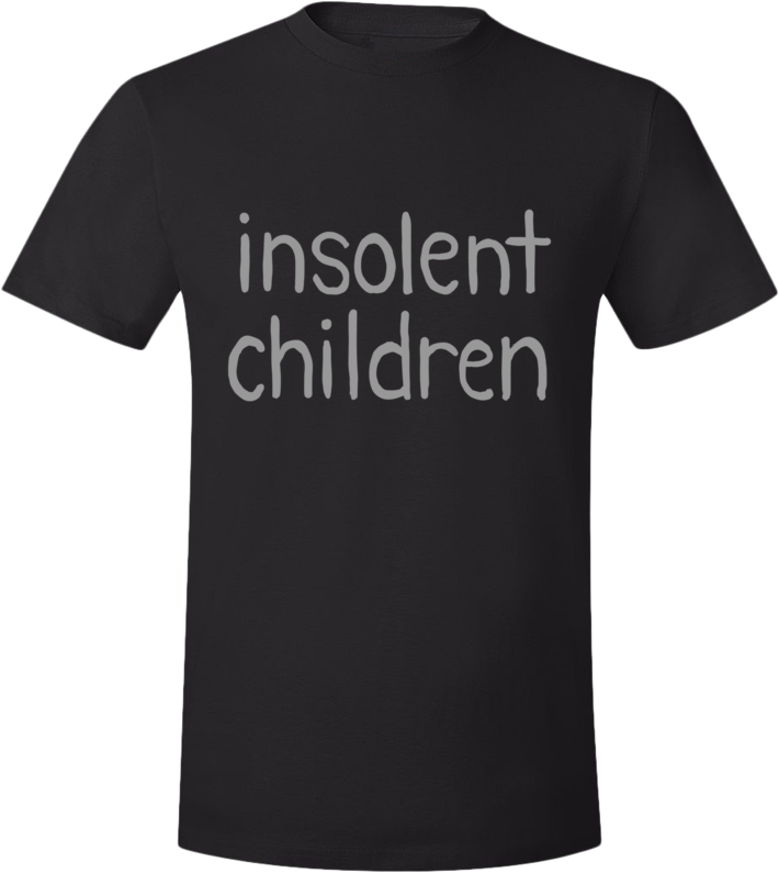 Insolent Children Shirt from Paranatural - Webcomic Merchandise 