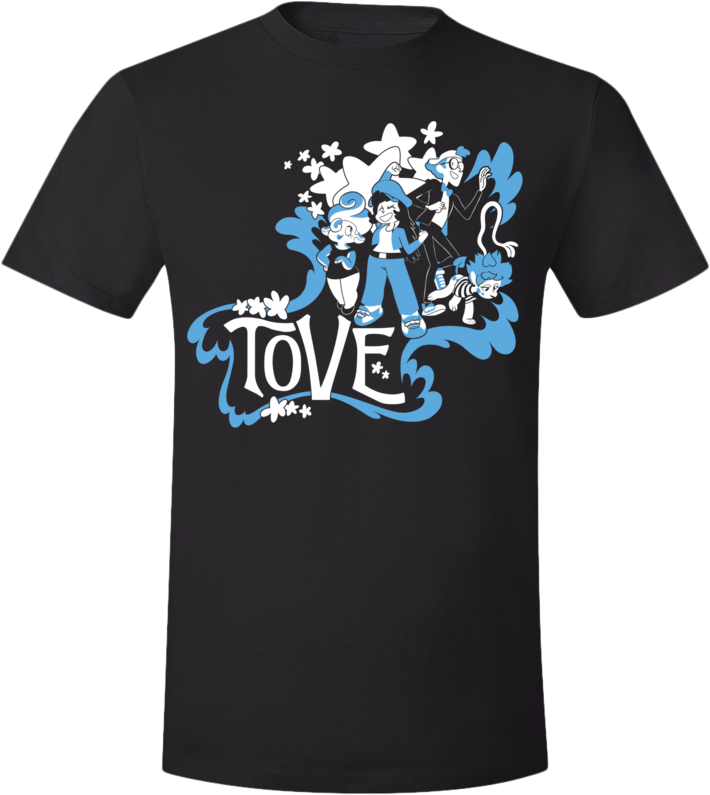The T Crew Tee (Unisex) from Tove - Webcomic Merchandise 