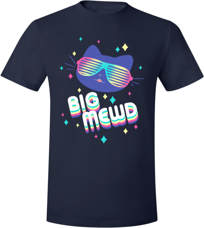 Big Mewd Tee from The Weave - Webcomic Merchandise 