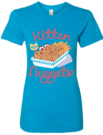 Kitten Nuggets Tee (Women's) from The Weave - Webcomic Merchandise 