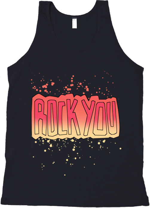 Rock You Tank from Rock Cocks - Webcomic Merchandise 