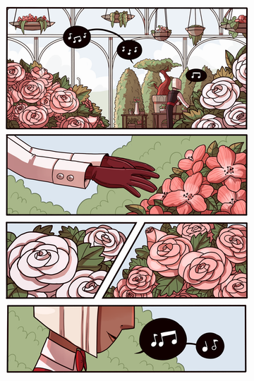 A Lover of Roses - Ebook format from Peritale - Webcomic Merchandise 