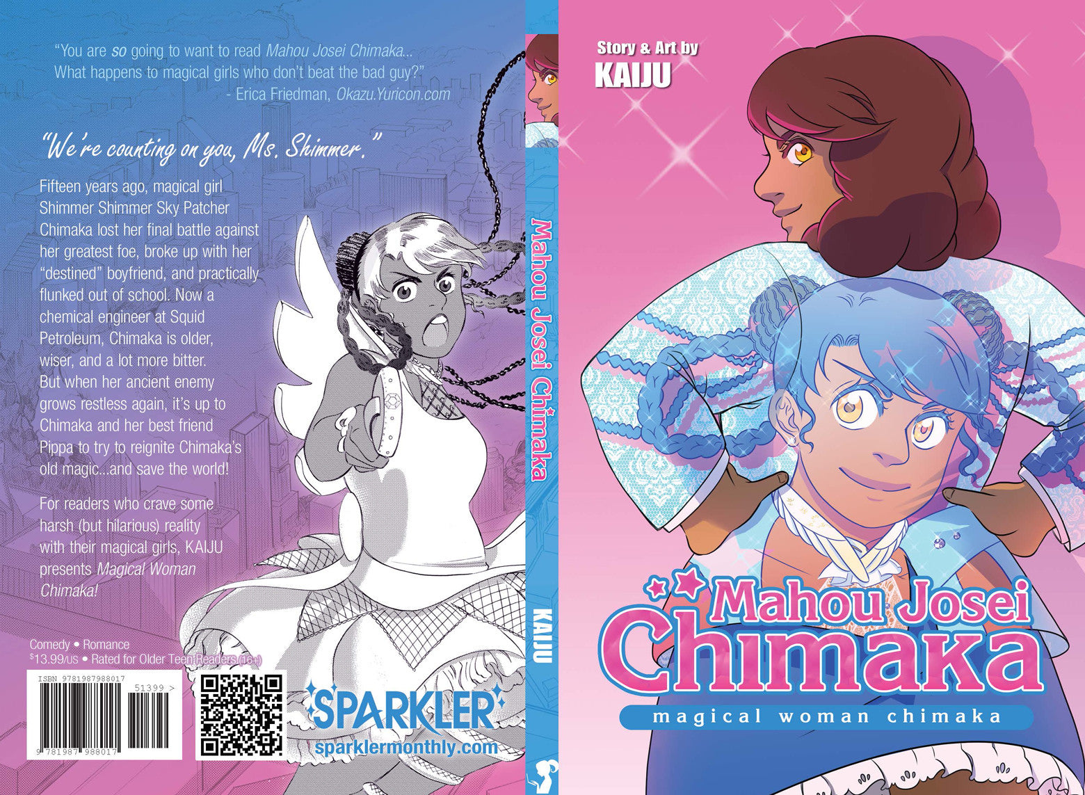 Mahou Josei Chimaka (Magical Woman Chimaka) from Sparkler - Webcomic Merchandise 