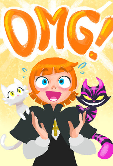 Sister Claire - OMG print from Sister Claire - Webcomic Merchandise 