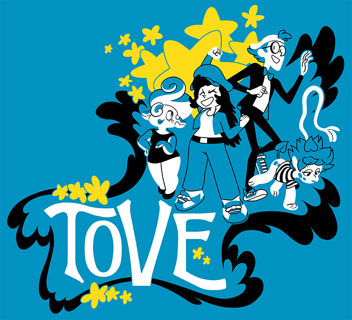 The T Crew Tee (Unisex) from Tove - Webcomic Merchandise 