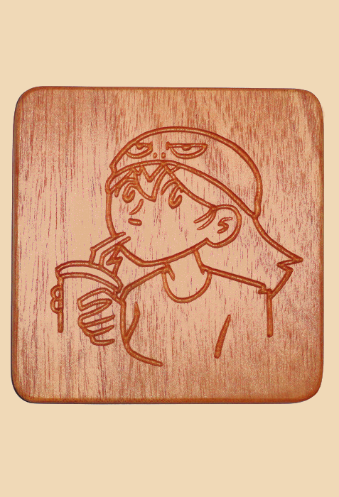 Dumbing of Age - Dina Coaster from Dumbing of Age - Webcomic Merchandise 