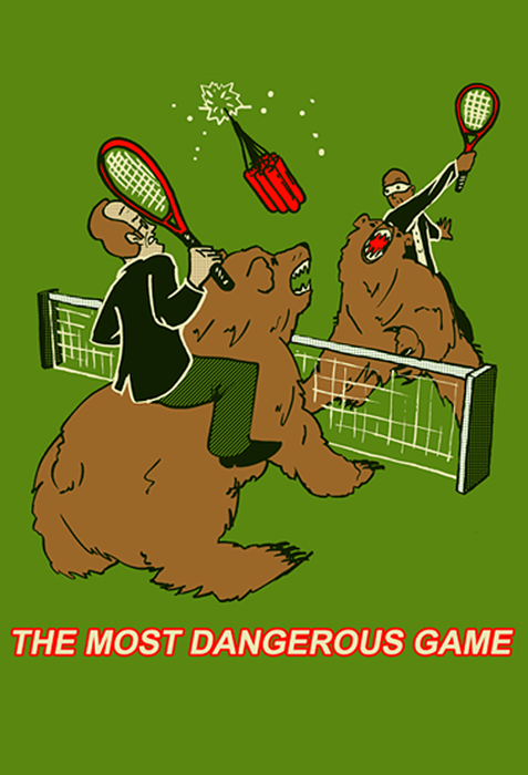 SMBC - The Most Dangerous Game Shirt from SMBC - Webcomic Merchandise 