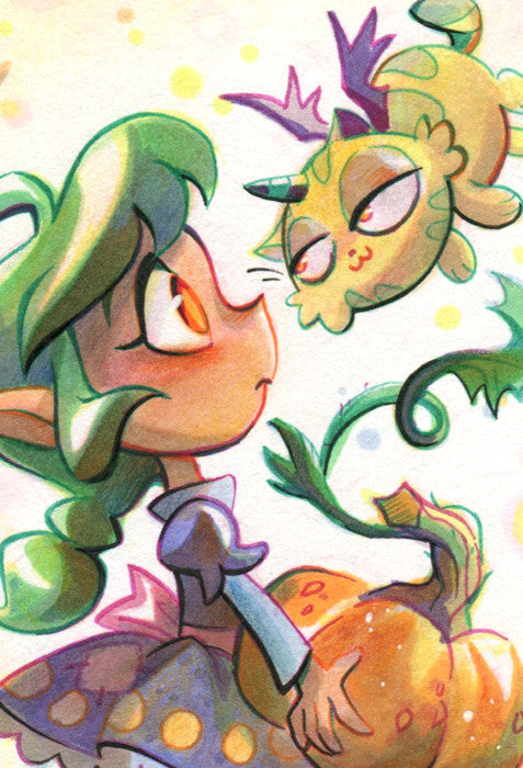First Friend print from Harpy Gee - Webcomic Merchandise 