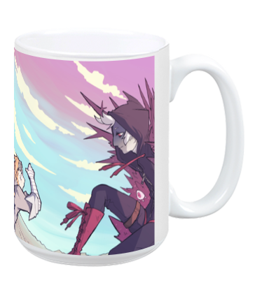 Ghost Junk Sickness - Catch the ghost Mug from Ghost Junk Sickness - Webcomic Merchandise 