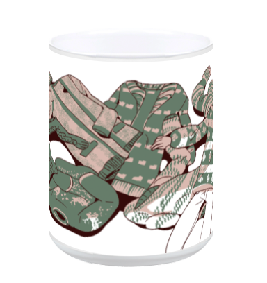 Saint for Rent - Cozy Mug from Saint for Rent - Webcomic Merchandise 
