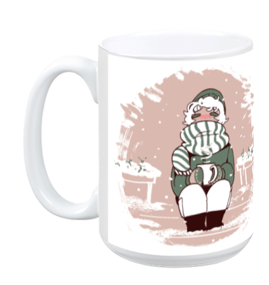 Saint for Rent - Enjoy Mug from Saint for Rent - Webcomic Merchandise 