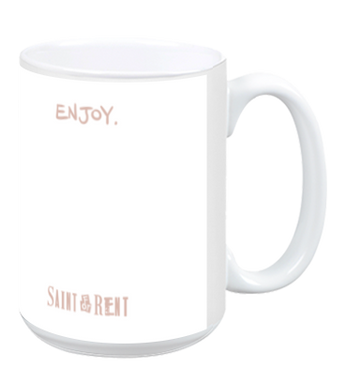 Saint for Rent - Enjoy Mug from Saint for Rent - Webcomic Merchandise 
