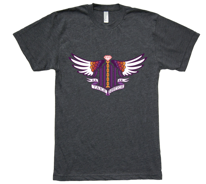 Clique Refresh - Take Notice Tee from Clique Refresh - Webcomic Merchandise 