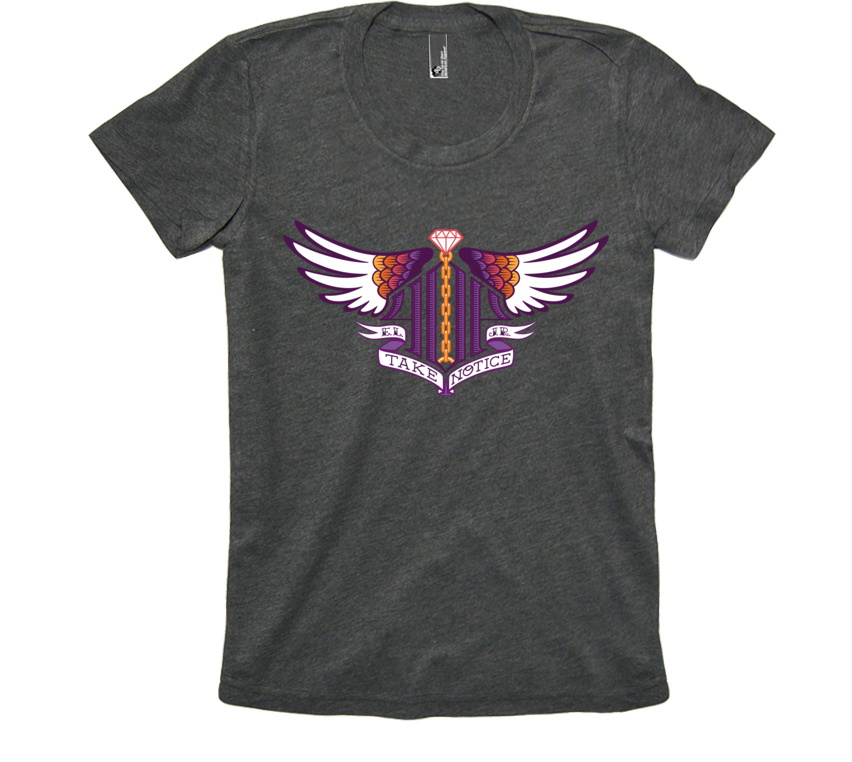Clique Refresh - Take Notice Tee from Clique Refresh - Webcomic Merchandise 