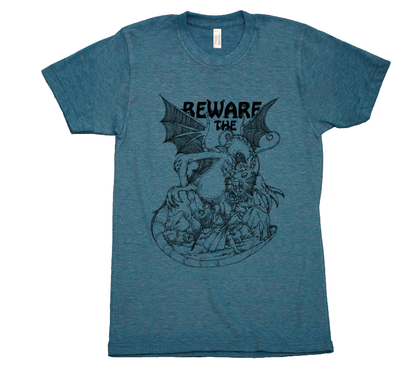 Namesake - Beware the Jabberwock Shirt from Namesake - Webcomic Merchandise 