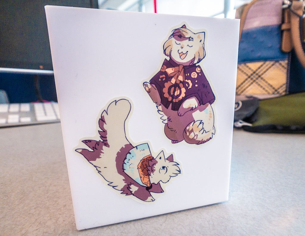 Stand Still Stay Silent - Sticker Sheet from Stand Still Stay Silent - Webcomic Merchandise 
