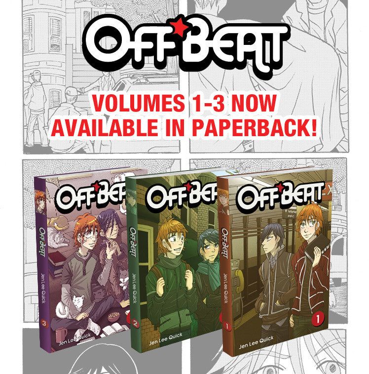Off*Beat - Volumes 1-3 (Complete Series Set) from Off*Beat - Webcomic Merchandise 