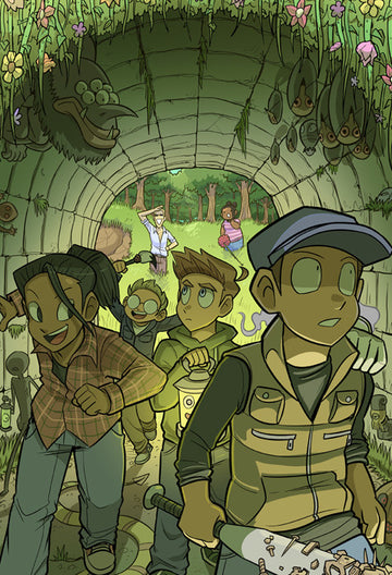 Paranatural - Forest Tunnel print from Paranatural - Webcomic Merchandise 