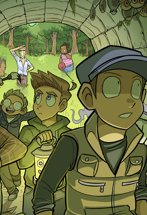 Paranatural - Forest Tunnel print from Paranatural - Webcomic Merchandise 