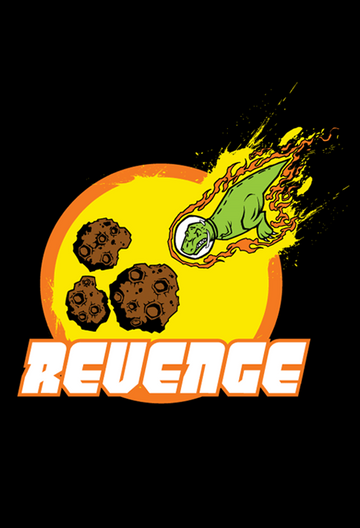 SMBC - Revenge! Shirt (Black) from SMBC - Webcomic Merchandise 