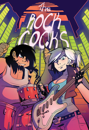 The Rock Cocks - Self-Titled Debut print from Rock Cocks - Webcomic Merchandise 