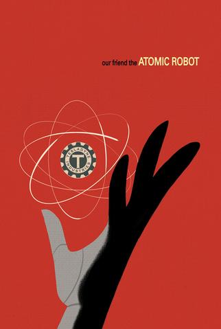 Our Friend the Atomic Robot Mini Poster from Atomic Robo - Webcomic Merchandise 