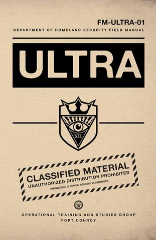 Ultra Field Manual from Atomic Robo - Webcomic Merchandise 