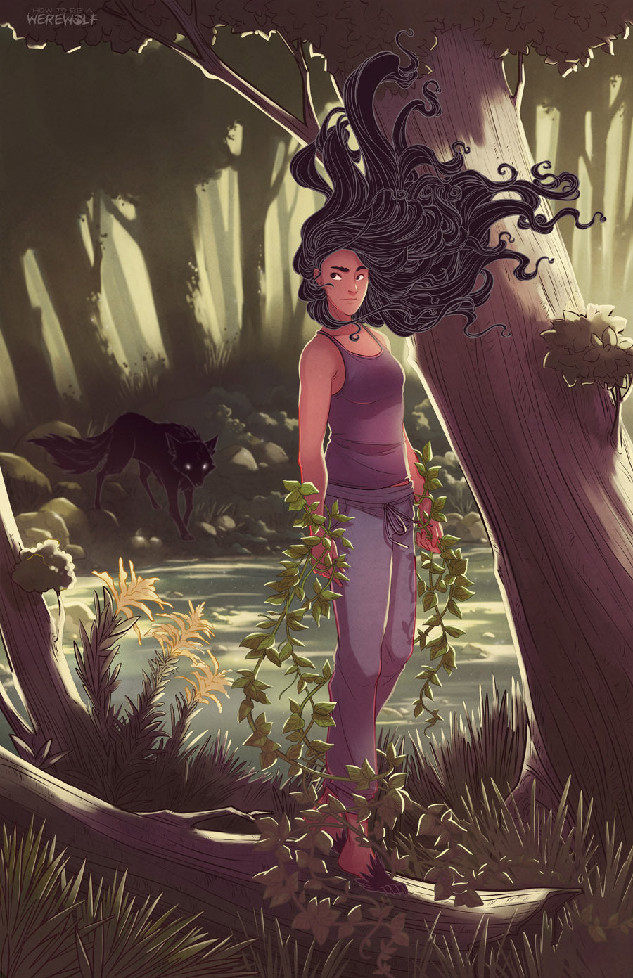Chapter 10 Cover Print from How To Be a Werewolf - Webcomic Merchandise 