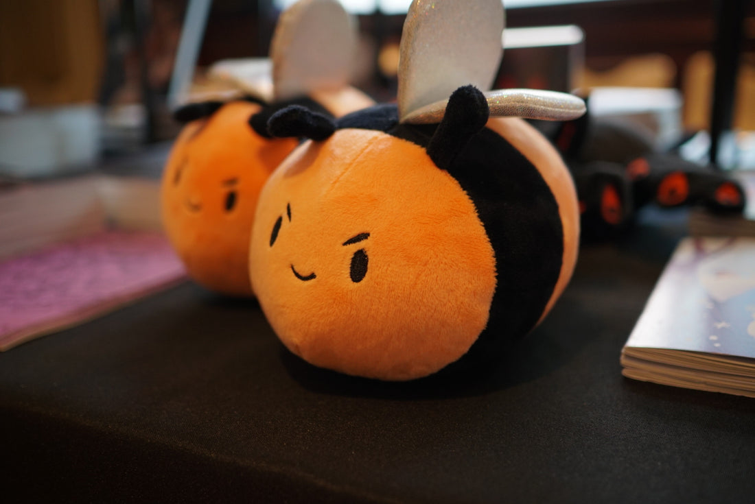 Buzz the Bee Plush from Hiveworks - Webcomic Merchandise 