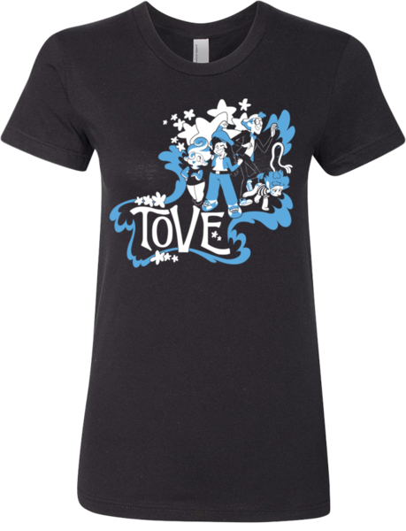 The T Crew Tee (Women's) from Tove - Webcomic Merchandise 