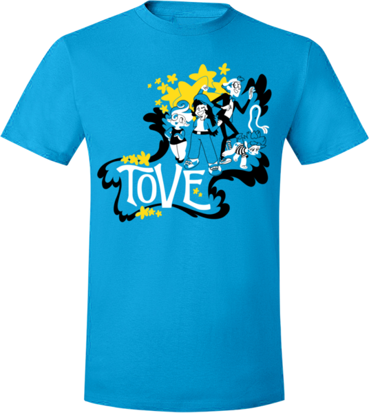 The T Crew Tee (Unisex) from Tove - Webcomic Merchandise 