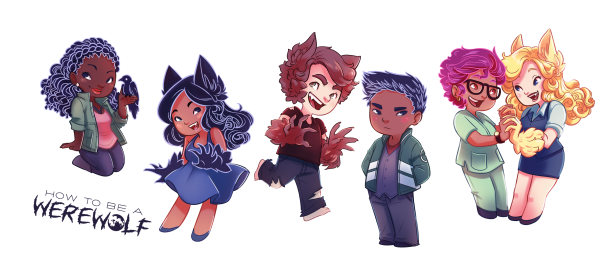 Everyone is Tiny! Mug from How To Be a Werewolf - Webcomic Merchandise 