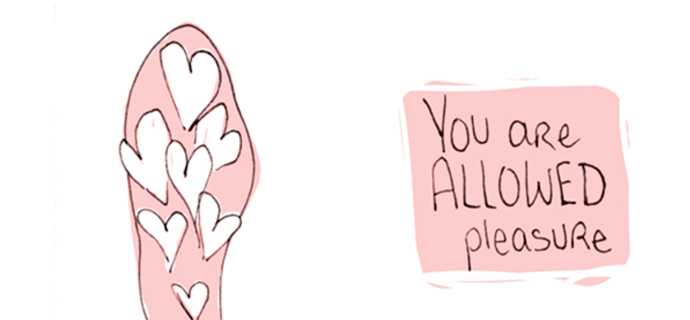 Go Get a Roomie You Are Allowed Pleasure Print (NSFW) from Go Get a Roomie - Webcomic Merchandise 