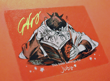 Cut Time Signed Bookplate (Limited supply) from Cut Time - Webcomic Merchandise 