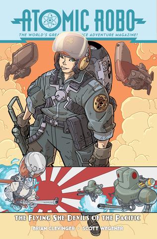 Atomic Robo and The Flying She-Devils of the Pacific from Atomic Robo - Webcomic Merchandise 