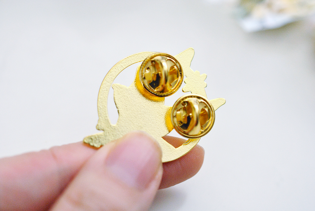 Cut Time Fugue Hard Enamel Pin from Cut Time - Webcomic Merchandise 