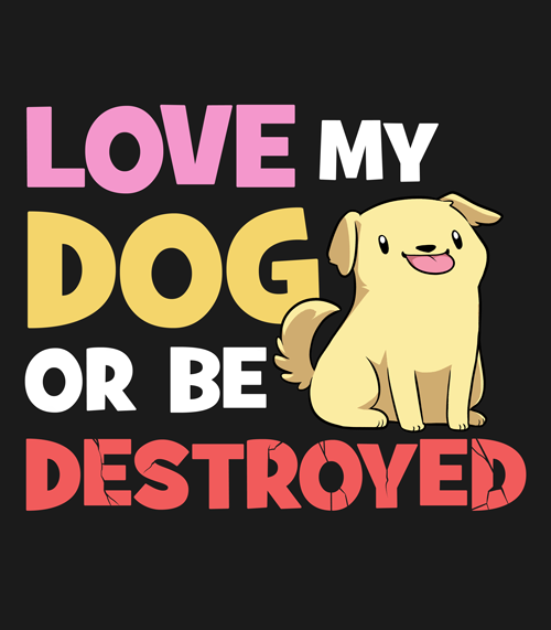 Mary Cagle - Love My Dog Shirt from Mary Cagle - Webcomic Merchandise 