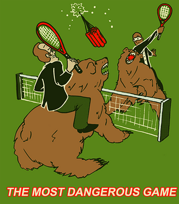 SMBC - The Most Dangerous Game Shirt from SMBC - Webcomic Merchandise 